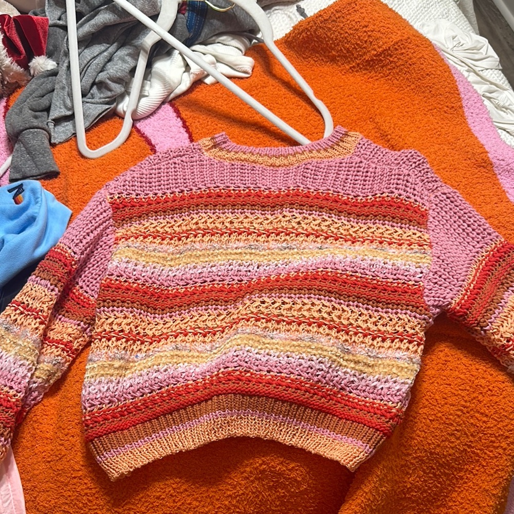 Multicolor Striped Women's Sweater